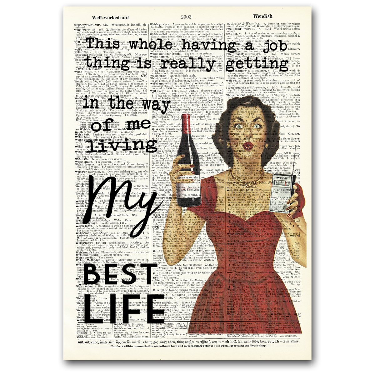 Art | Dictionary Page | Vintage | Best life