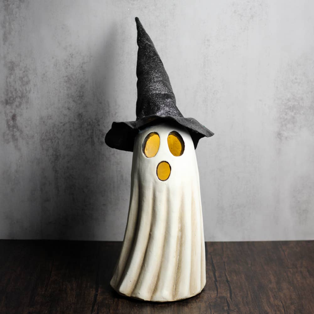 Witch Hat Ghost LED Light – Halloween Home Decor Gift