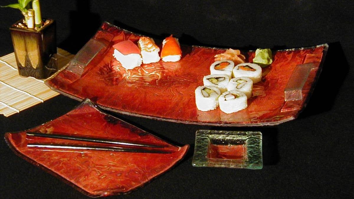 Copper Sushi Set