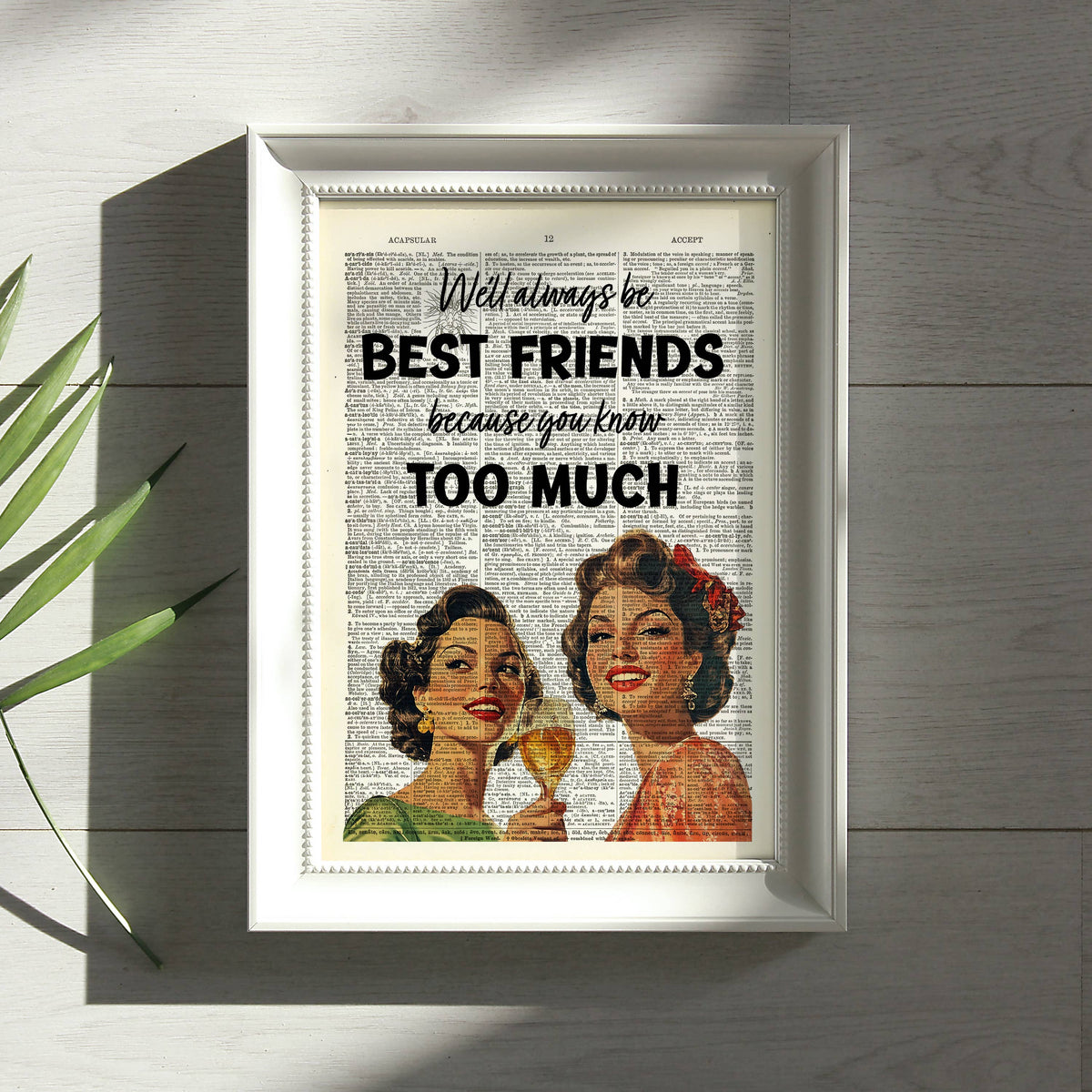 Art Print Dictionary Page | We'll Always Be