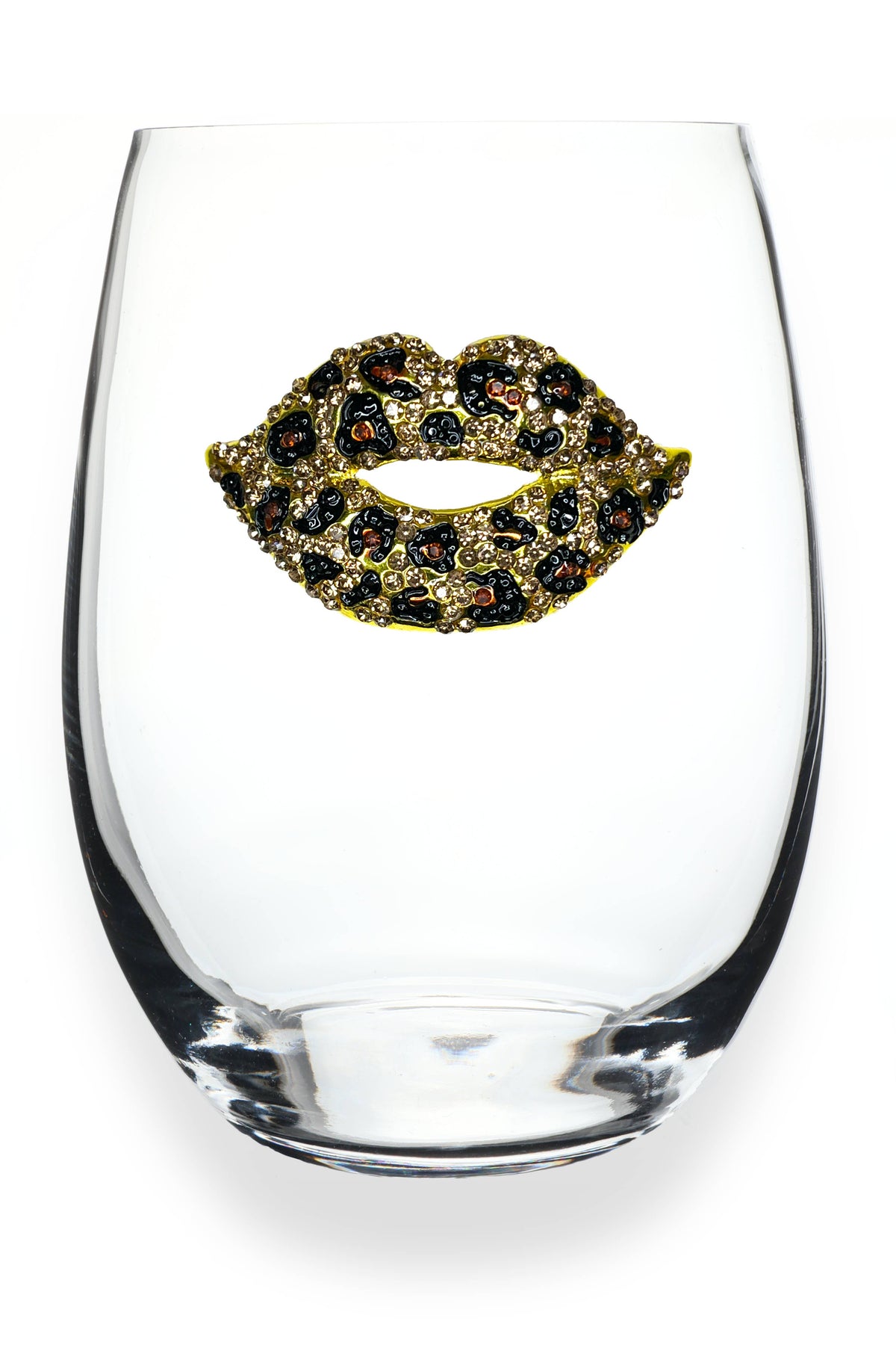 Leopard Lips Stemless