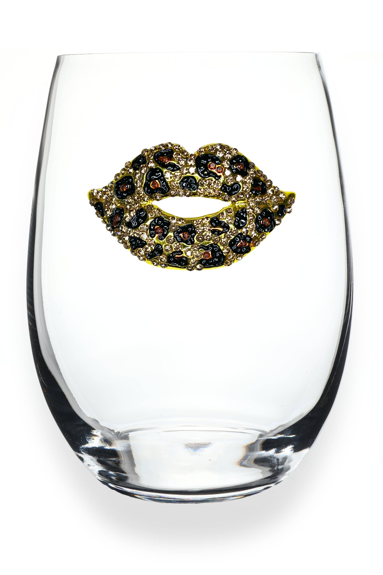Leopard Lips Stemless