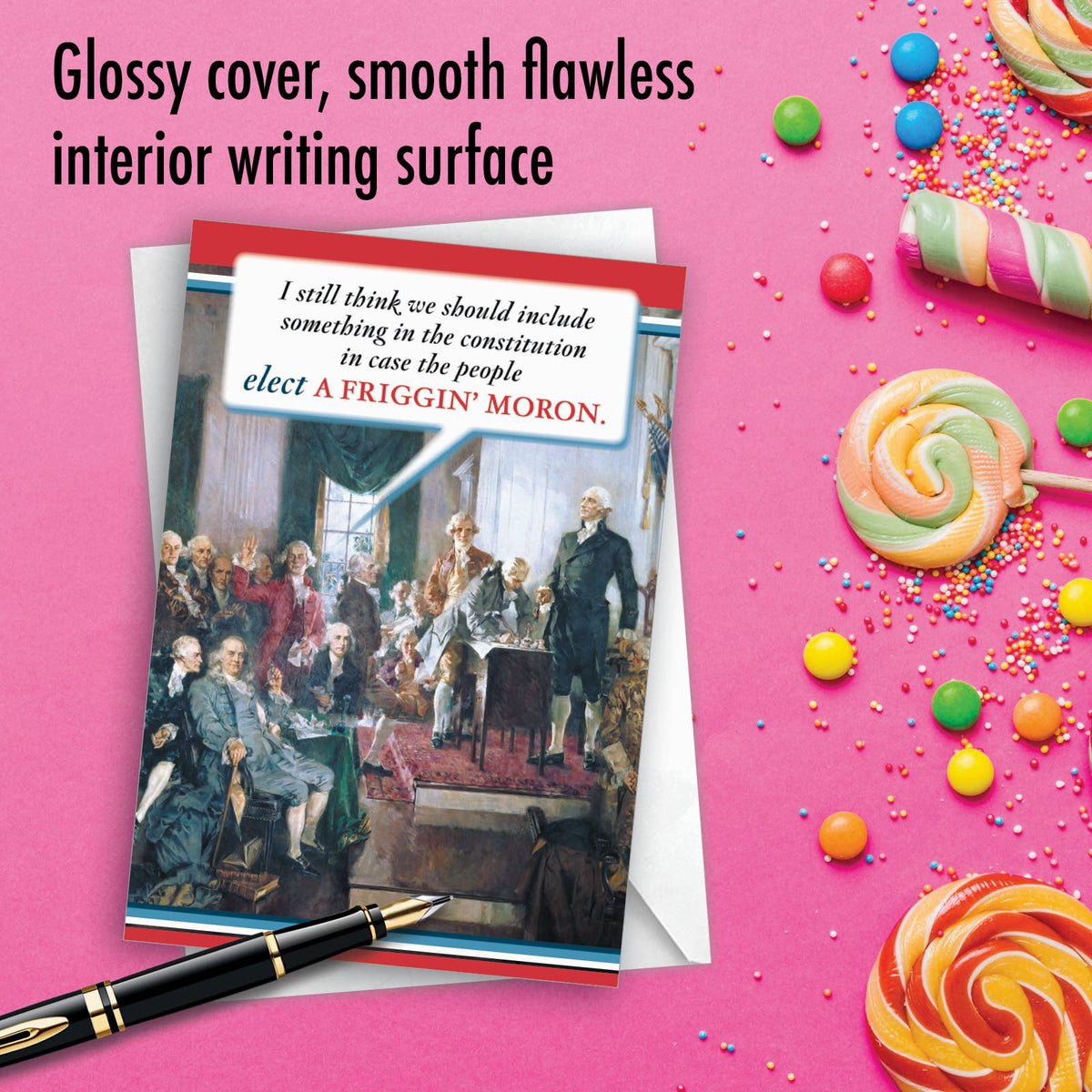 Constitution (0753) Funny Birthday Greeting Card