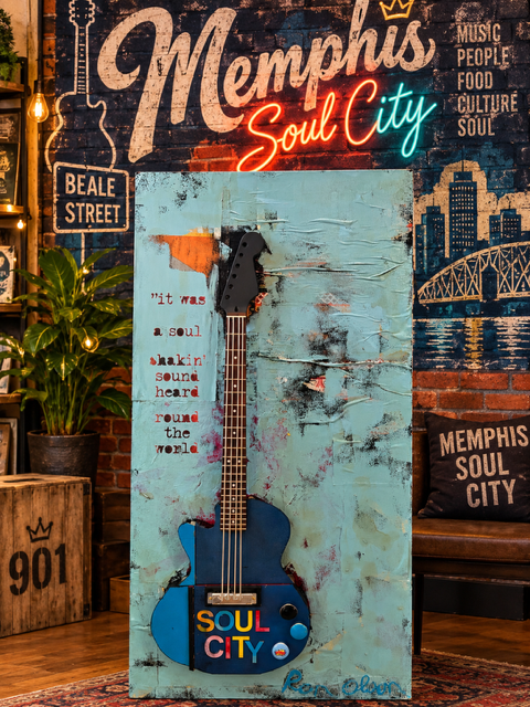 "Soul Shakin" Original painting by local Memphian Ron Olson