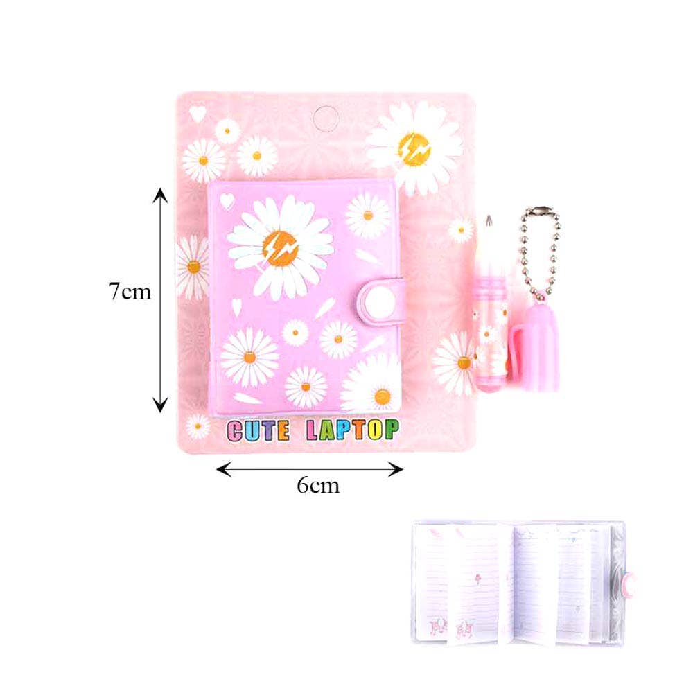 Floral Mini Notebook Pen Set