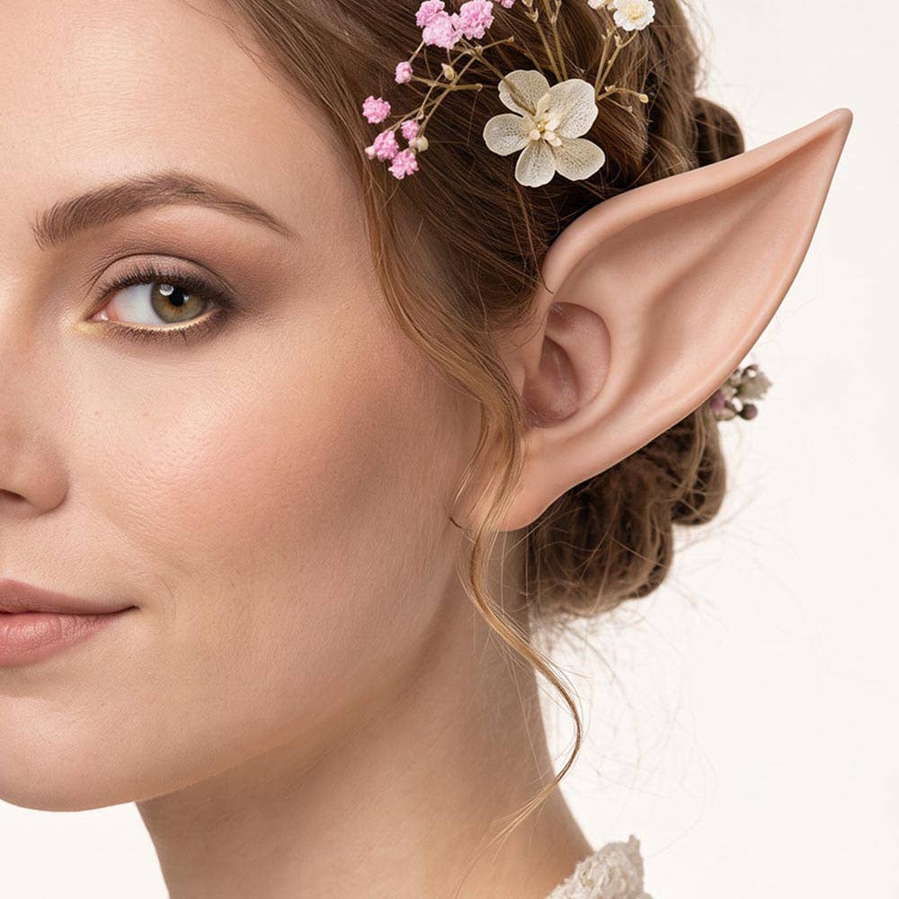 2PCS - Halloween Costume Elf Ear Prosthetic Set