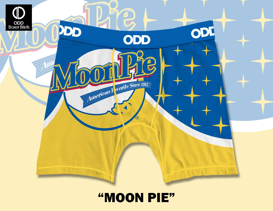 Moon Pie - Men's Boxer Briefs: Small - XXL