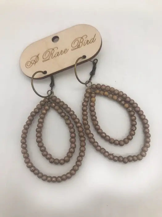 Teakwood Earrings