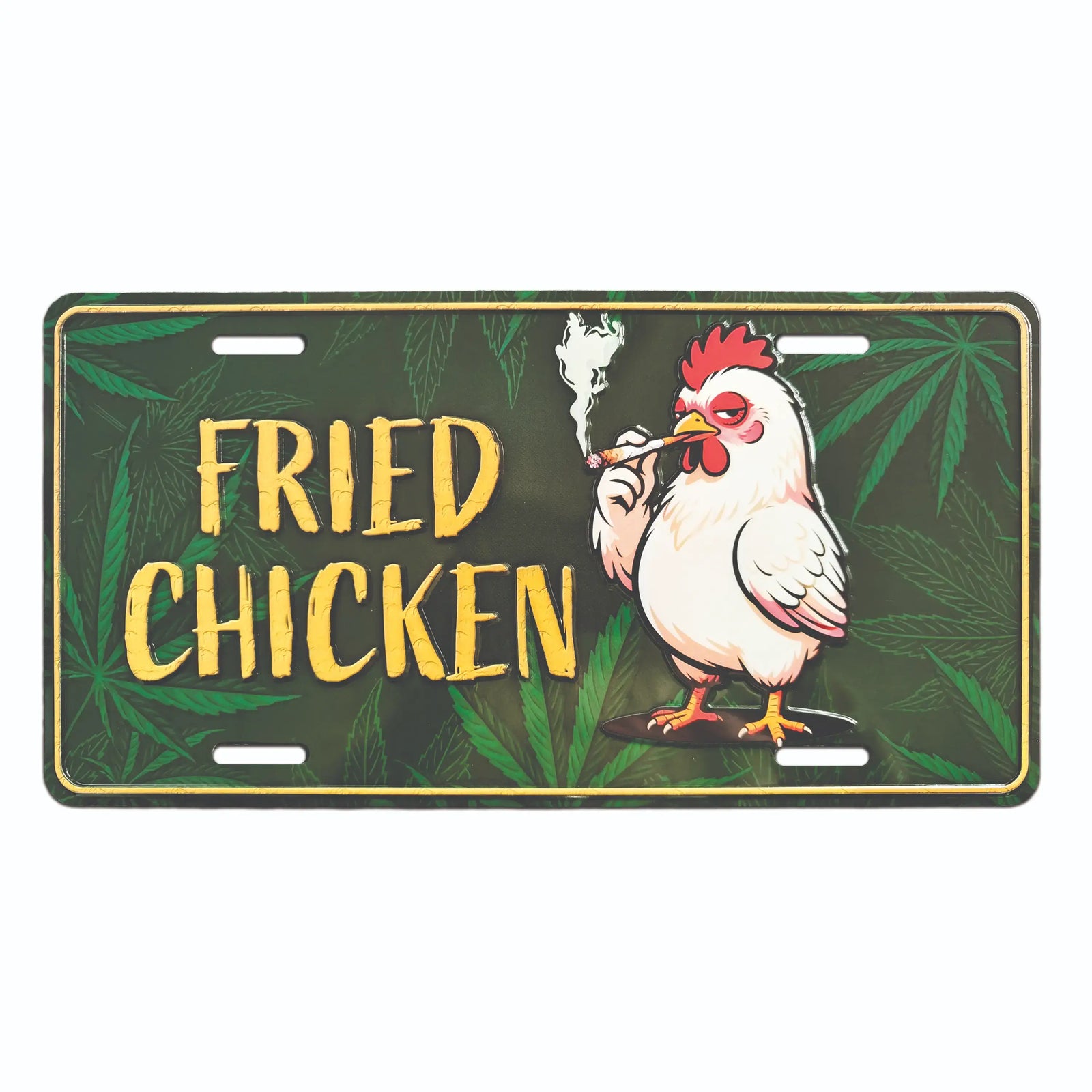 License Plate - Fried Chicken