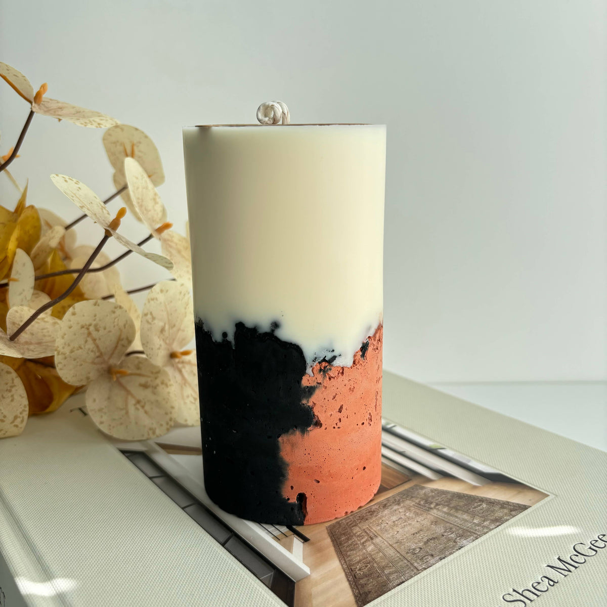 Concrete Pillar Candles | Candle  BEAUTIFUL and UNIQUE