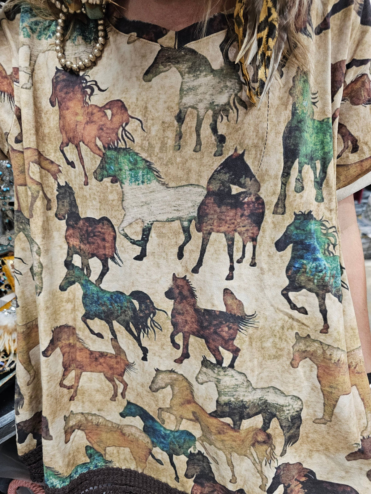 Spirit Horses Lace Shirt