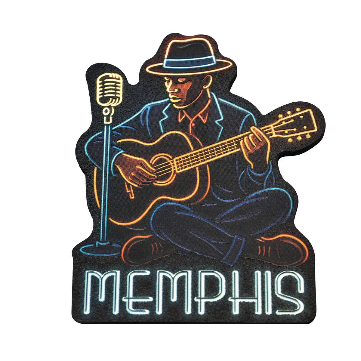 Memphis Magnet - Neon Blues Man
