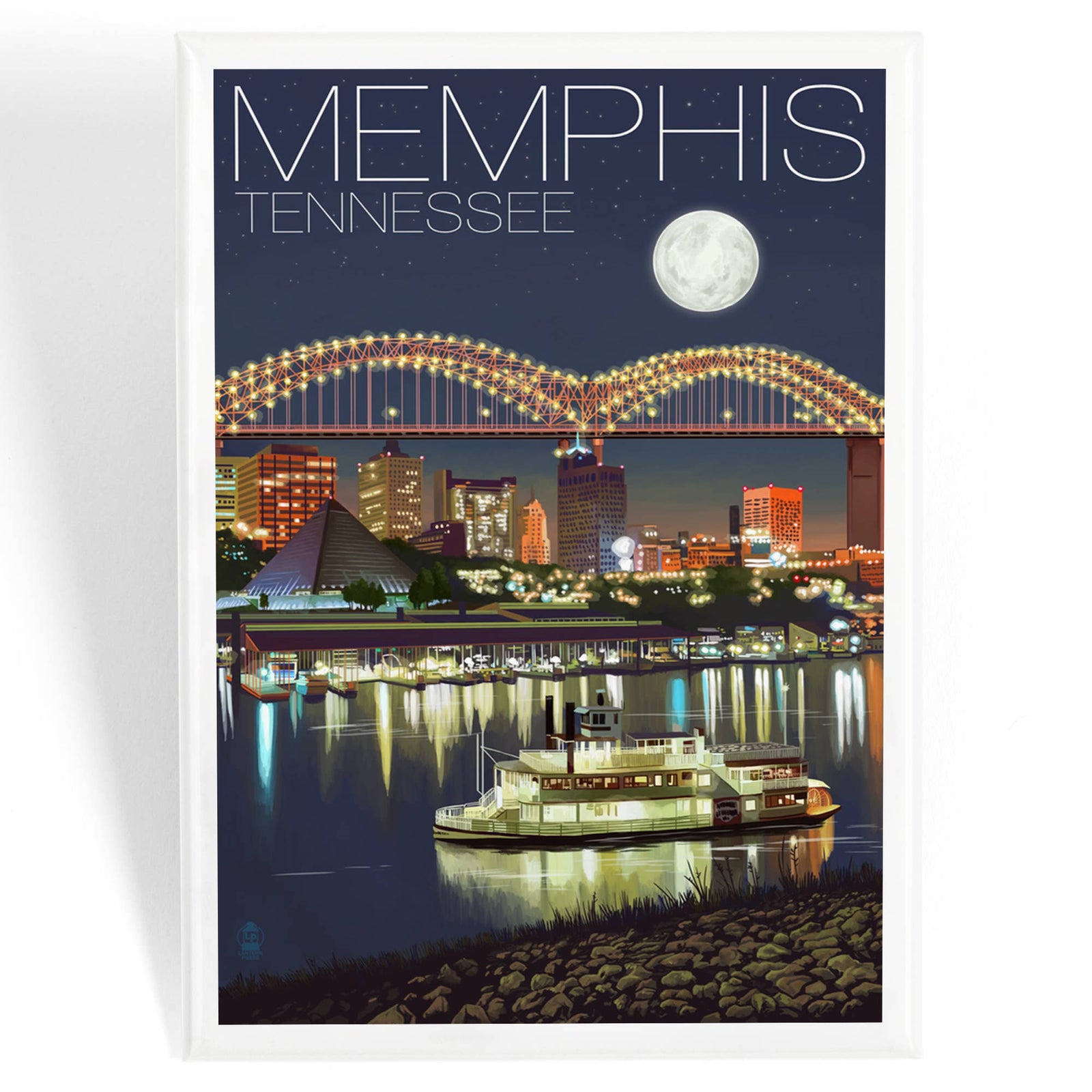 MAGNET Memphis, Tennesseee, Skyline at Night