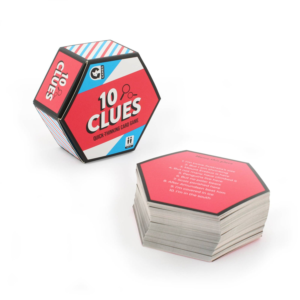 10 Clues Family Card Game