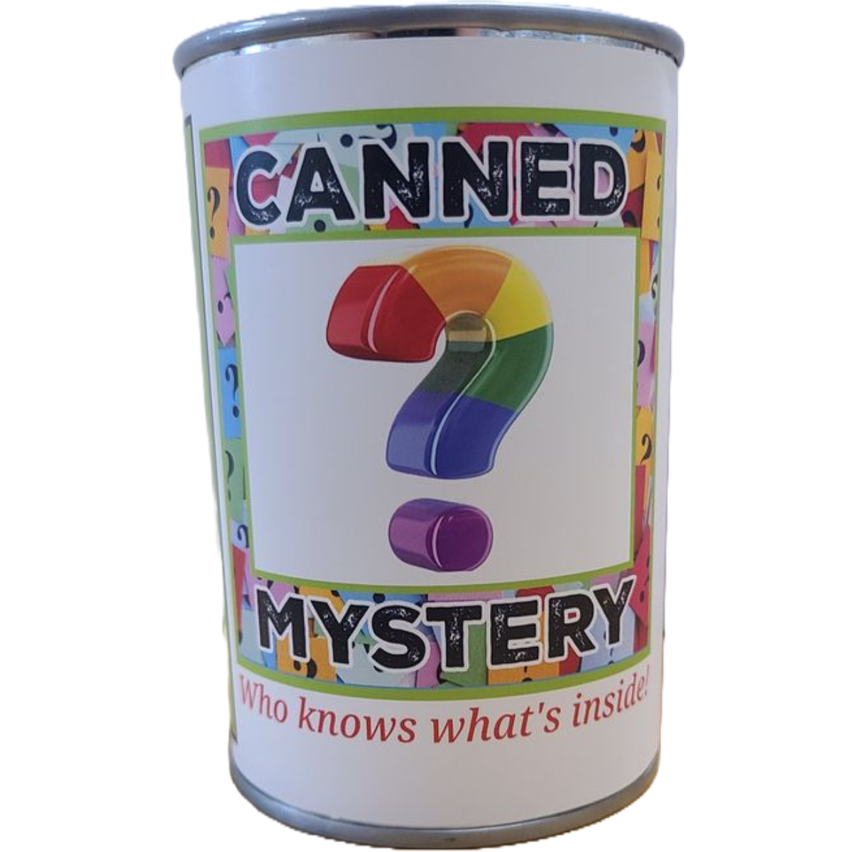 Canned Mystery | Unknown Random Plush w/Jokes | Fun Surprise: Pop Top Lid