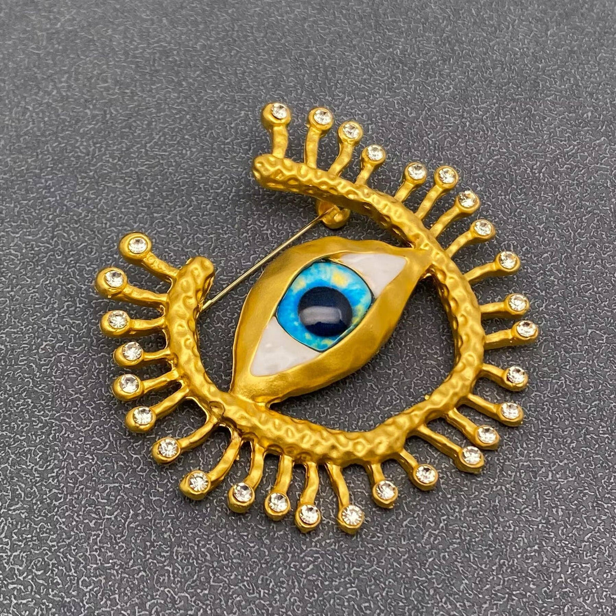 Evil Eye Brooch