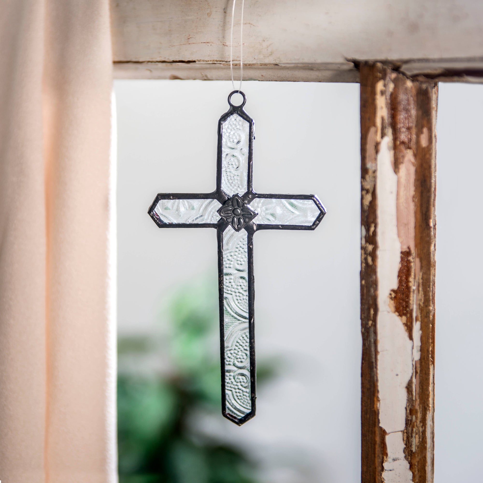 Small Christian Cross Ornament