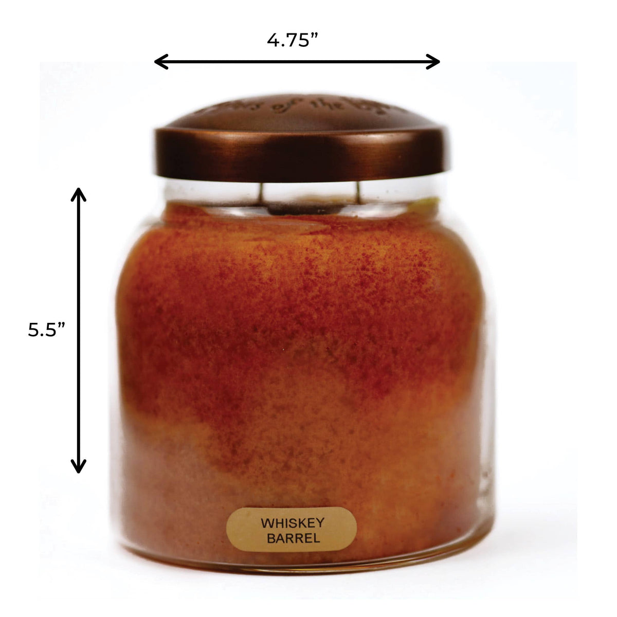 Whiskey Barrel KOTL Papa Candle (34oz.) – Whiskey Barrel