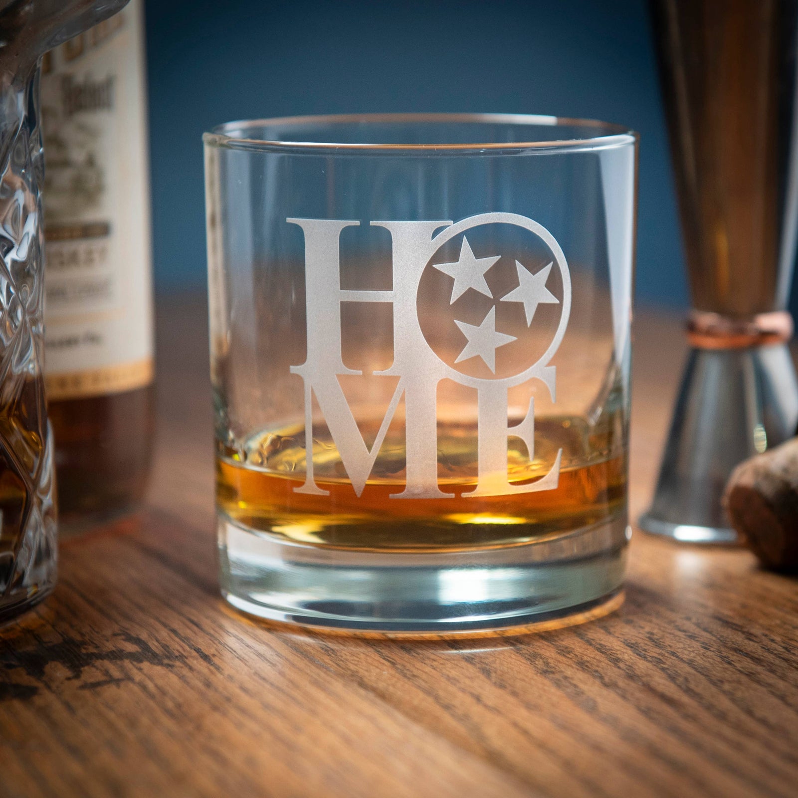 Tennessee Home Whiskey Glass: 13oz DOF