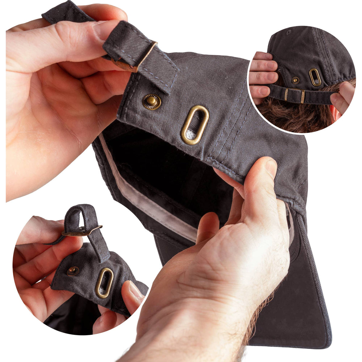 Wine People - White Adjustable Hat