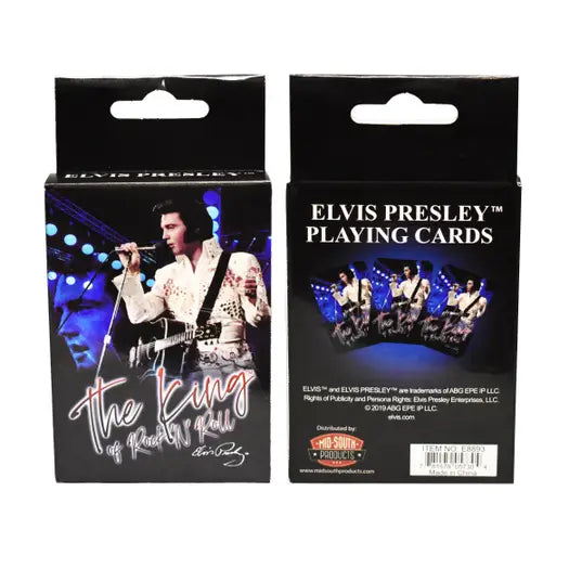 Elvis Playing Cards