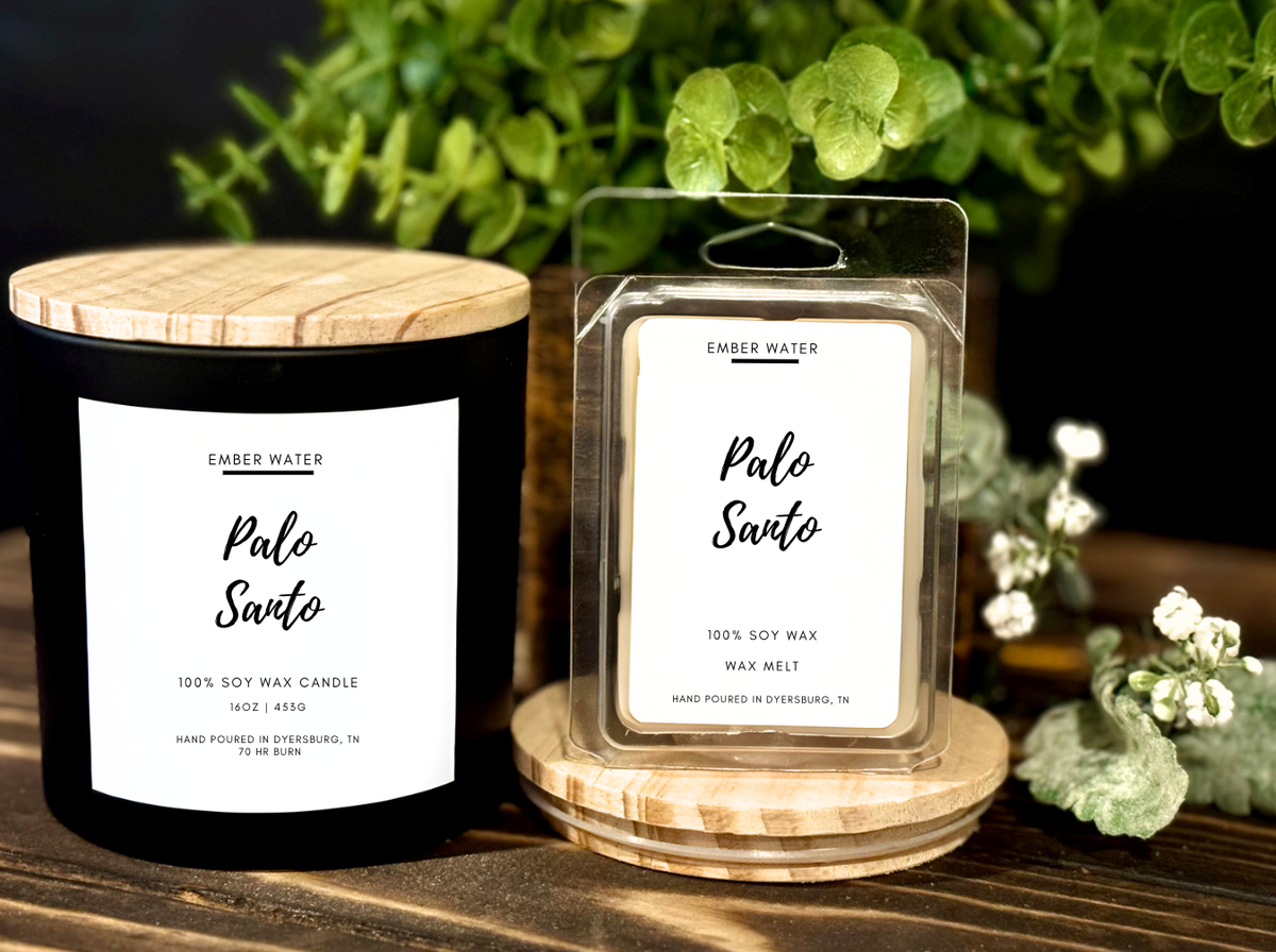 Palo Santo 16 oz 100% Soy Candle