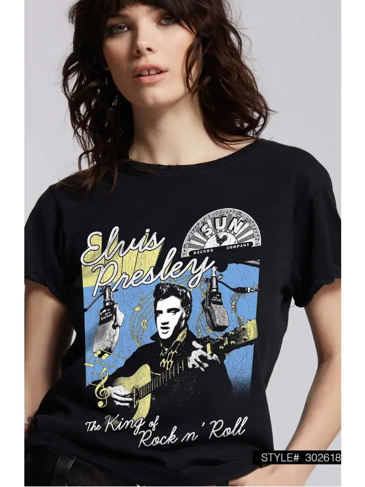 Elvis X Sun Records Ss Tee