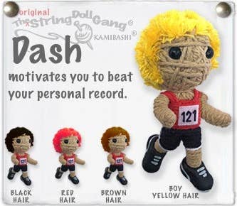 Dash Boy String Doll Keychain