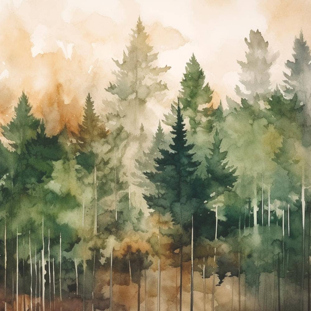BEV- EVERGREEN TREES BY AMBIENTE