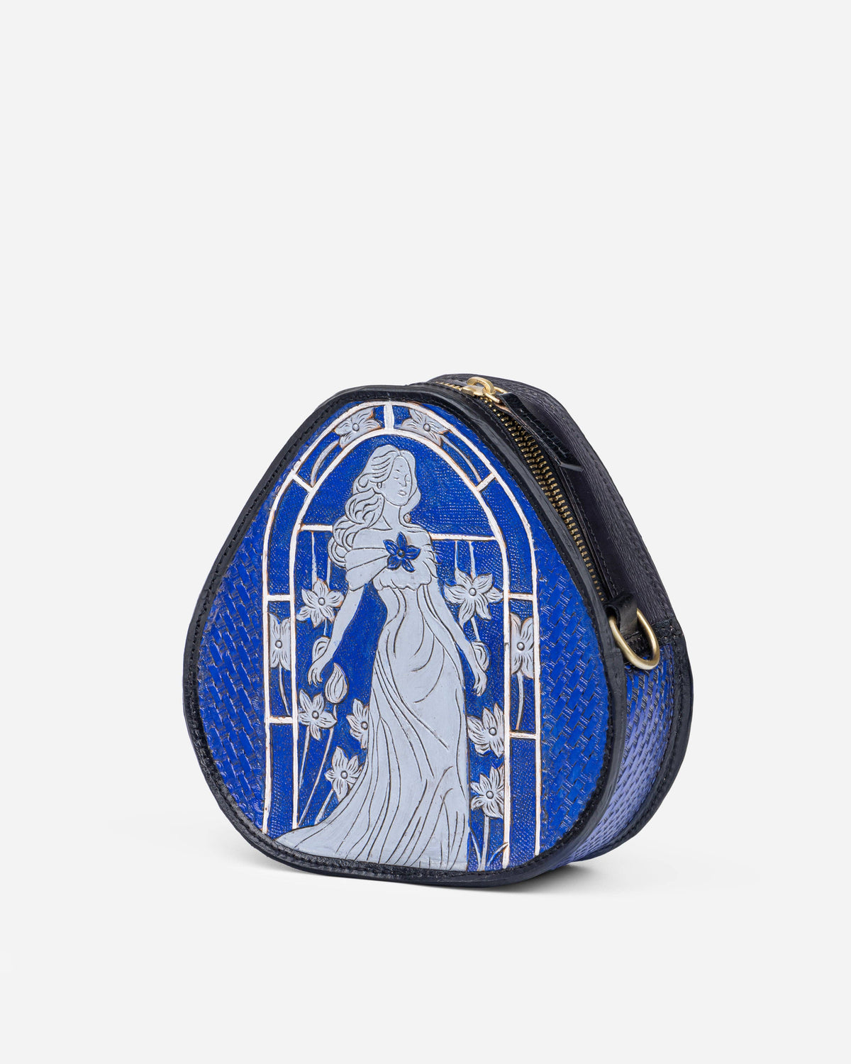 Royal Blue Leather Bag