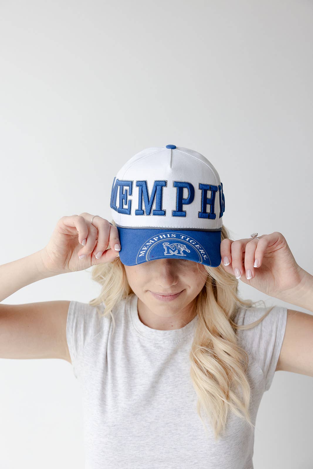 Memphis Phipps Split Hat 5 Panel Canvas Baseball Hat