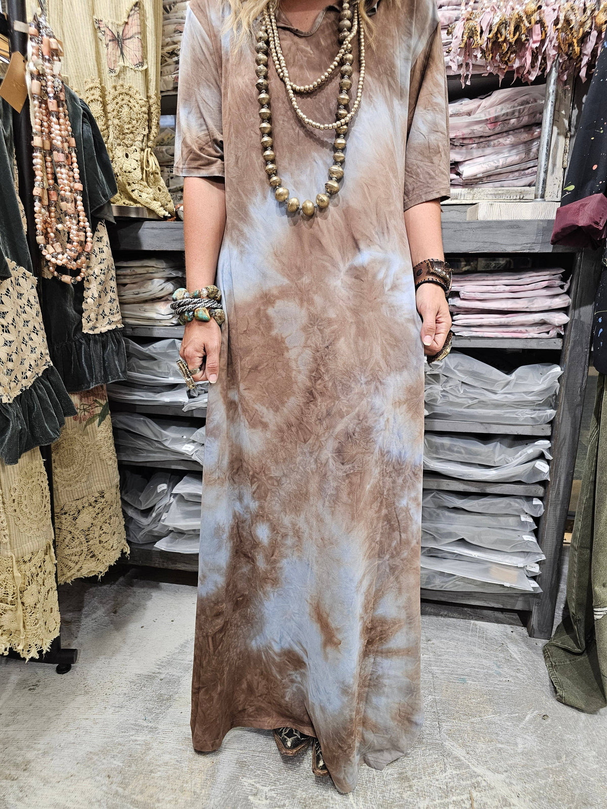 Dusty Road T-Shirt Dress
