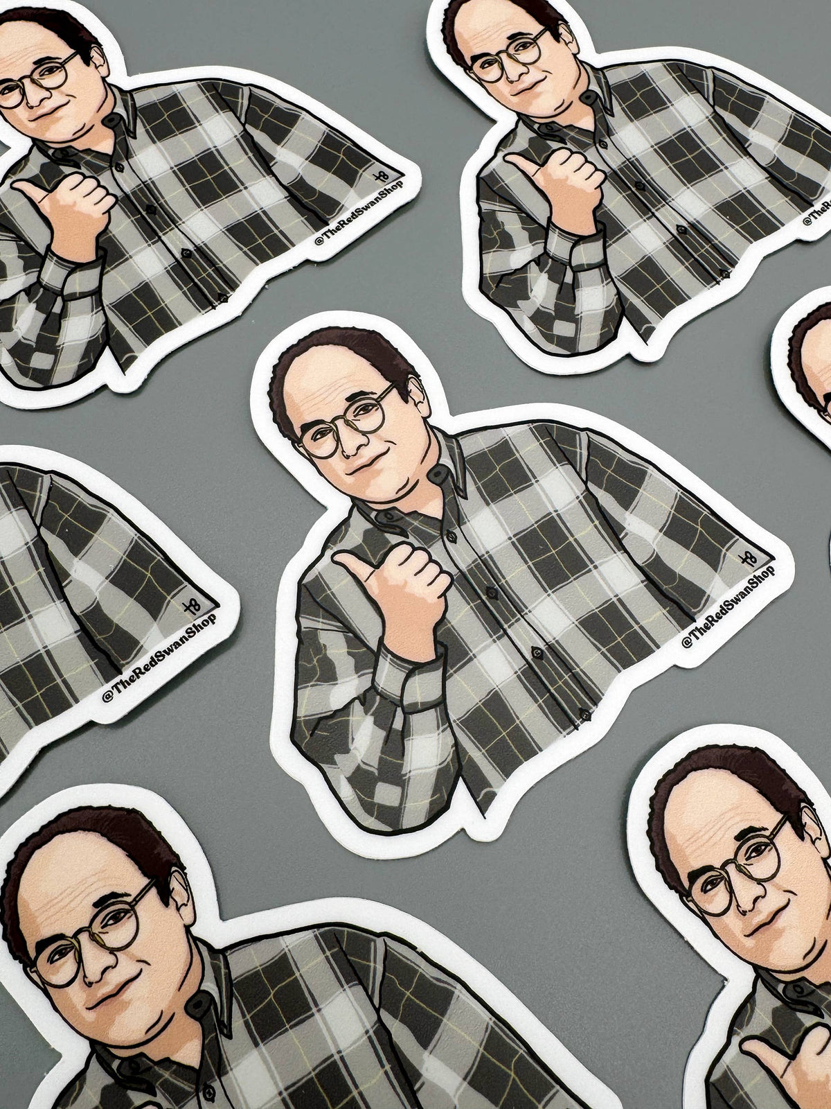 George Costanza - Seinfeld Vinyl Decal Sticker