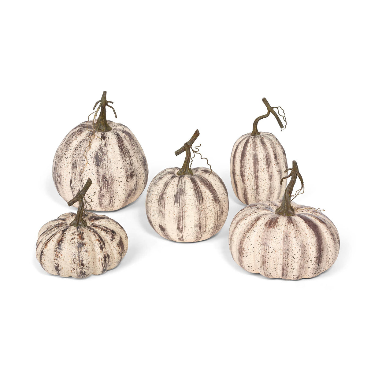 Farmhouse Pumpkins, Set of 5