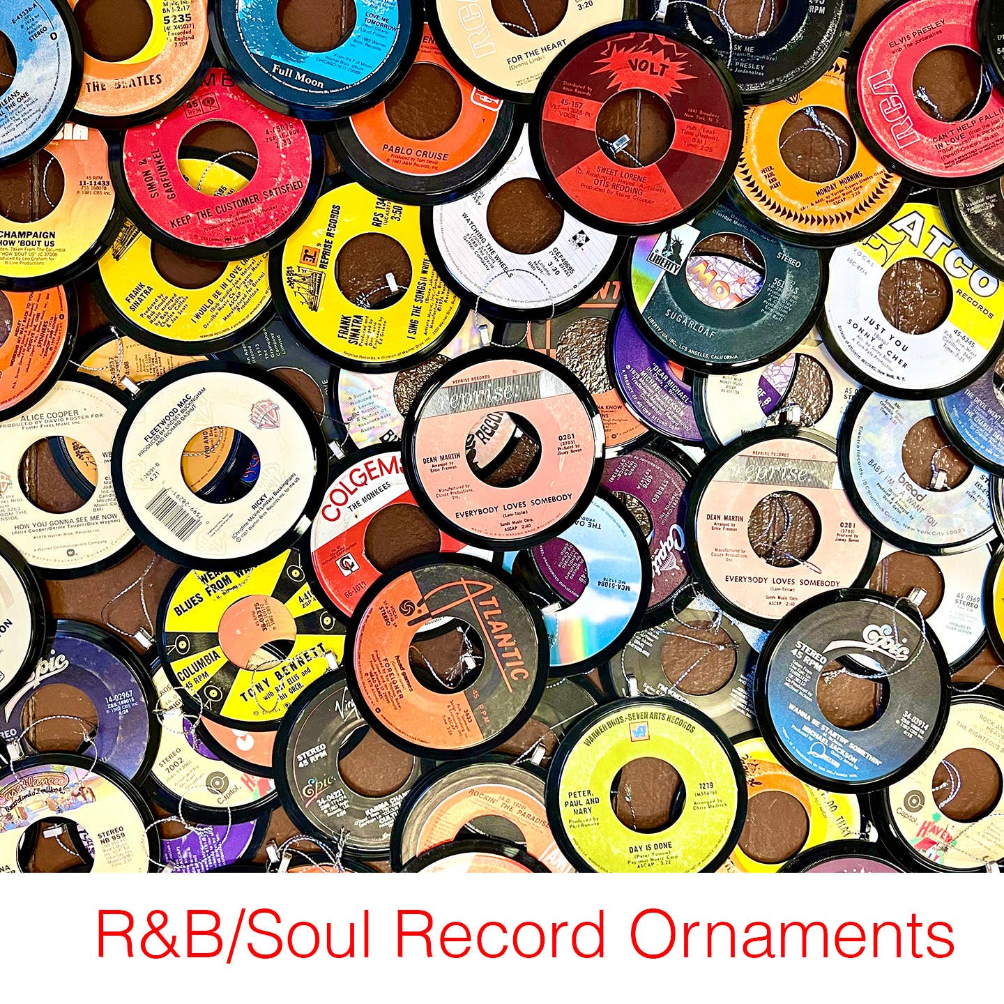 Vinyl Record Christmas Ornaments - R&B/Soul - the COOLEST