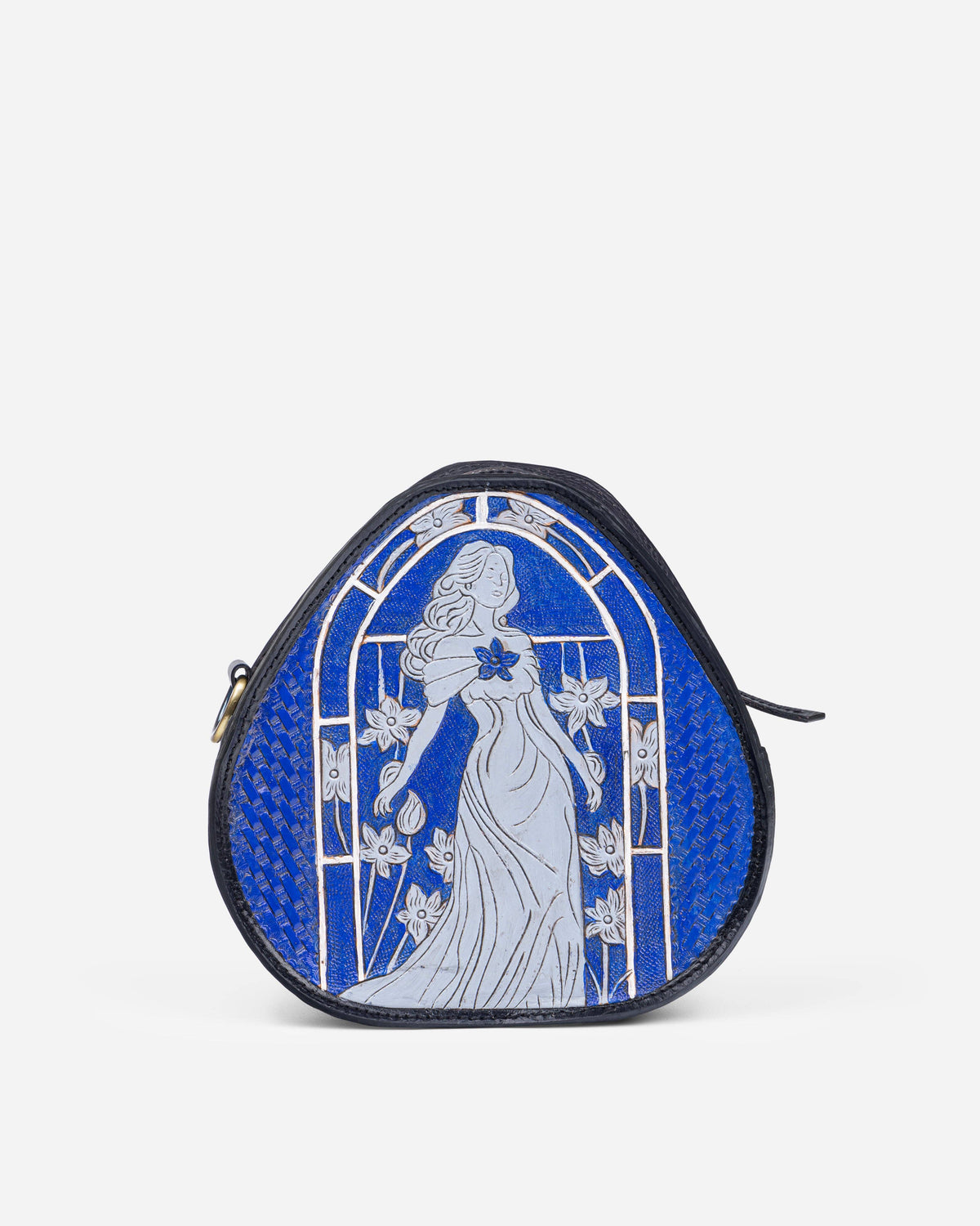Royal Blue Leather Bag