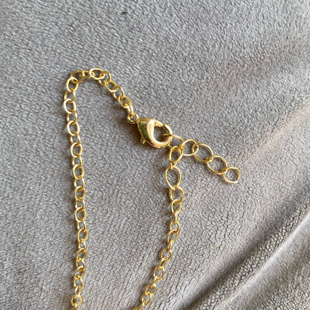 Quartz - Crystal Quartz Hoop Earrings and Necklace Gift Set : Gold Plated