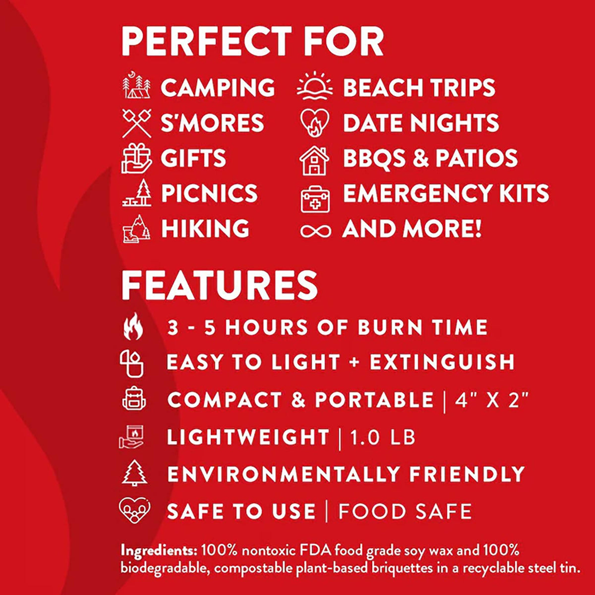 S'mores Family Pack – 2 City Bonfires + S'mores Kit for 8