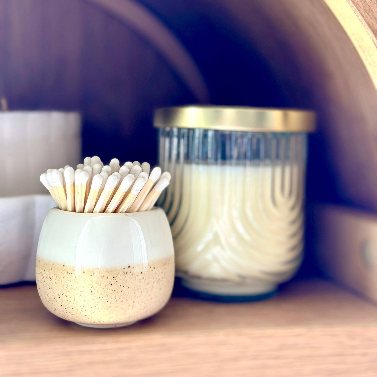Ceramic Match Holders - Without Matches