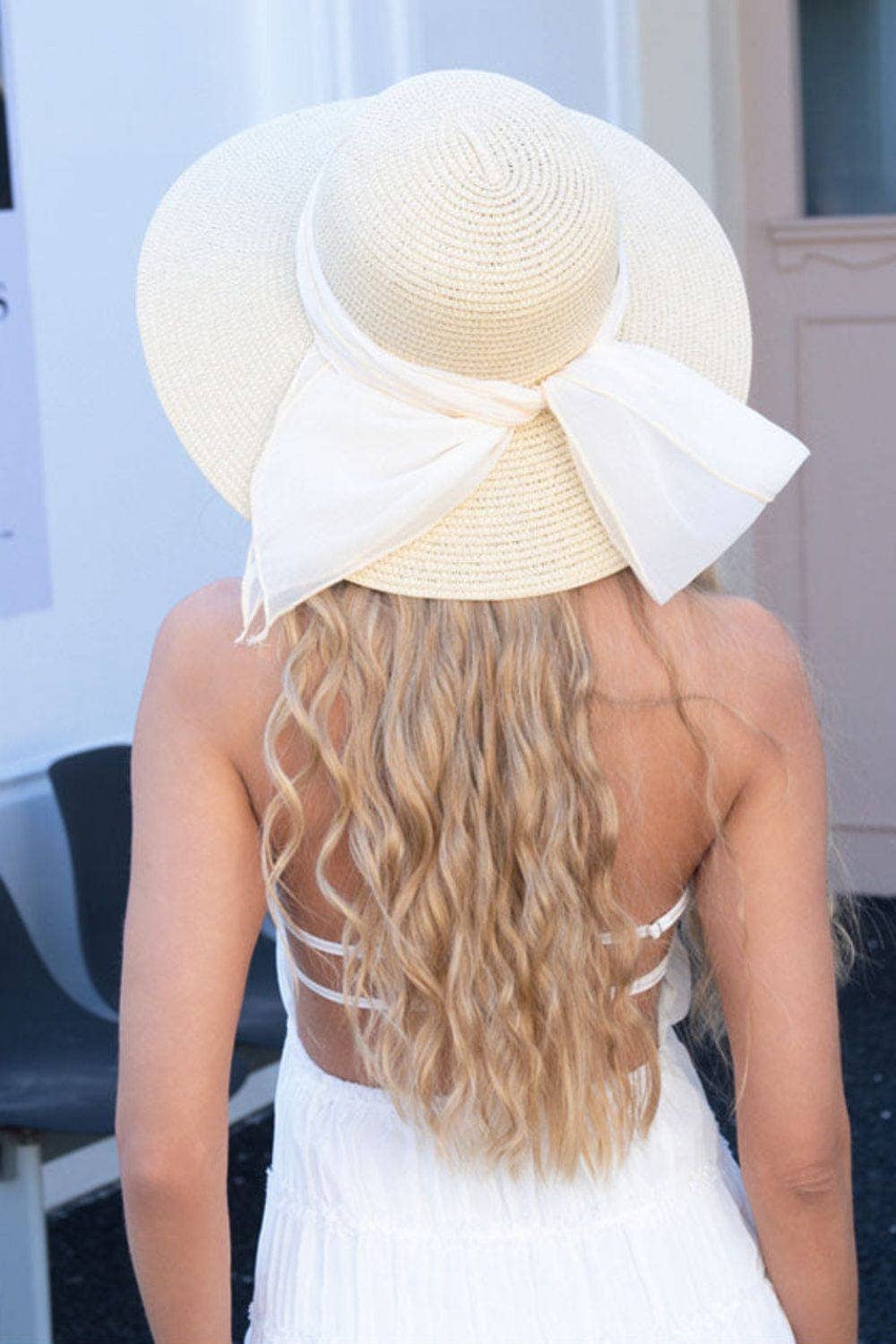 Floppy Hat With Silk Band