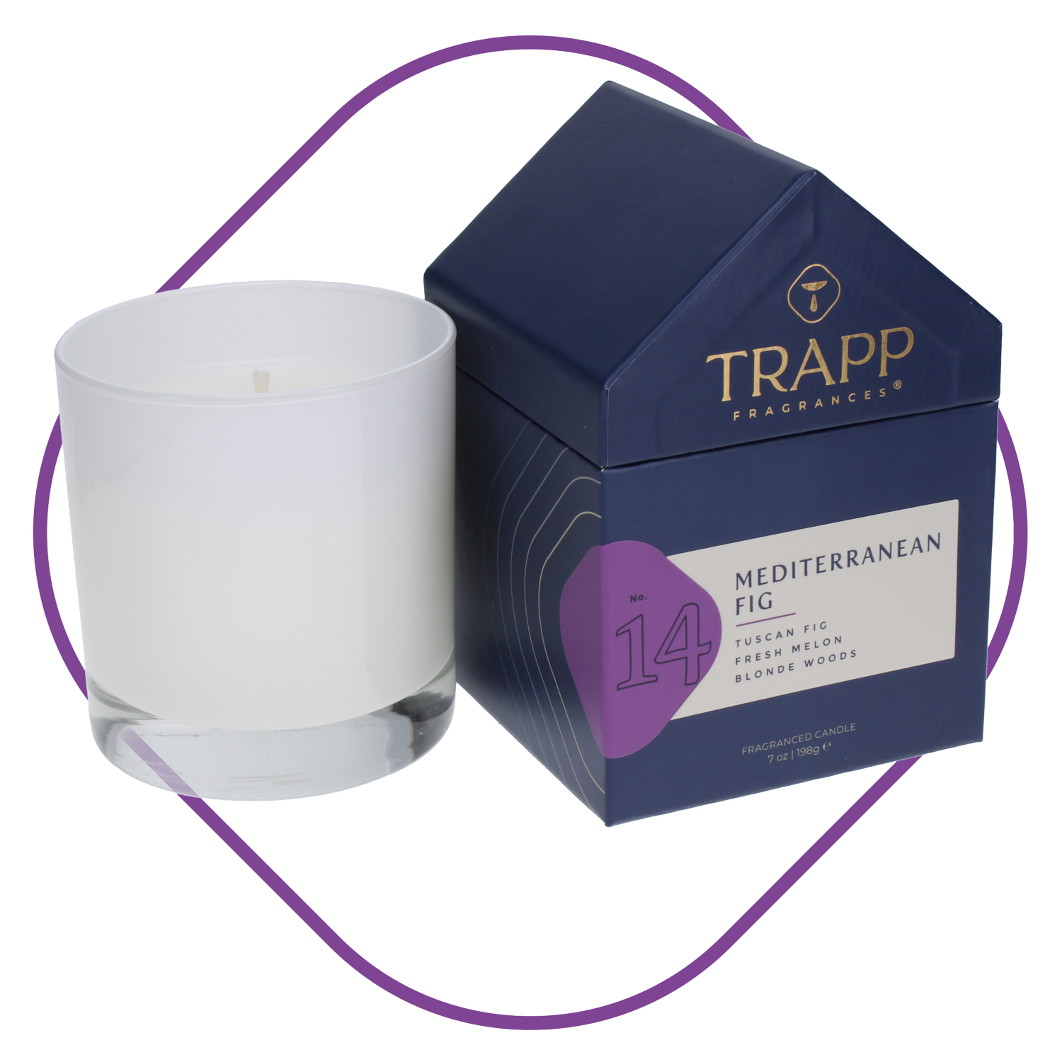 No. 14 Mediterranean Fig 7 oz. Candle in House Box