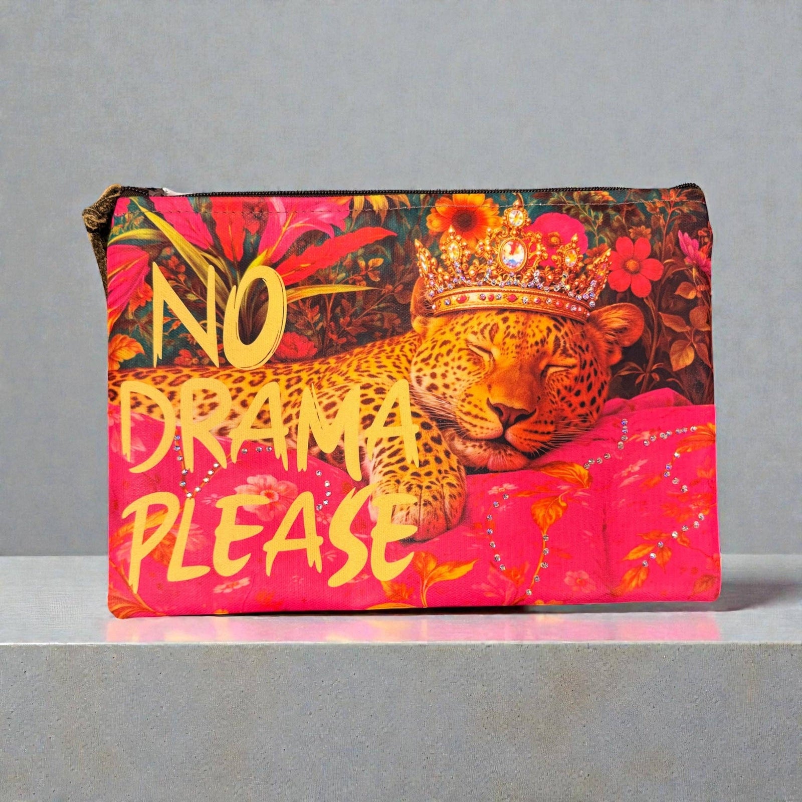 No Drama Please Maxine Cosmetic Bag