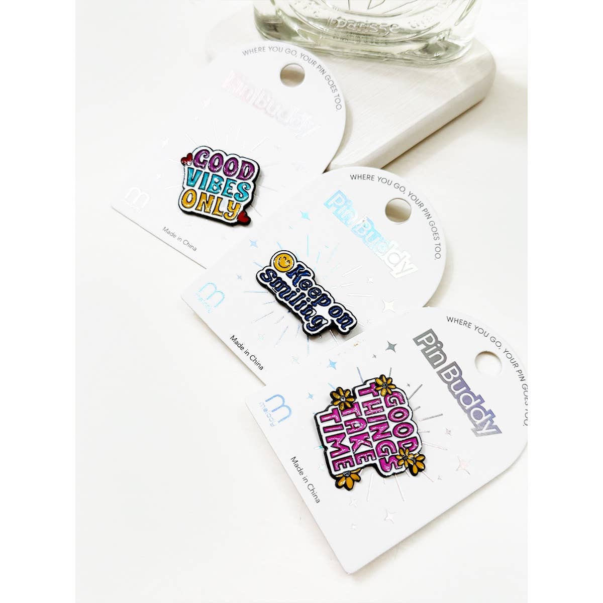Inspirational Enamel Pins