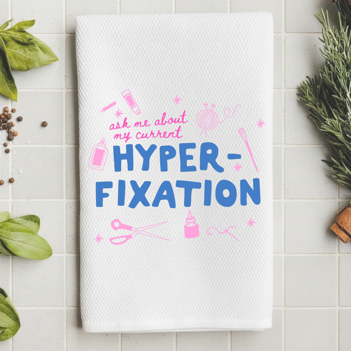 Colorful Kitchen Towels - Current Hyperfixation
