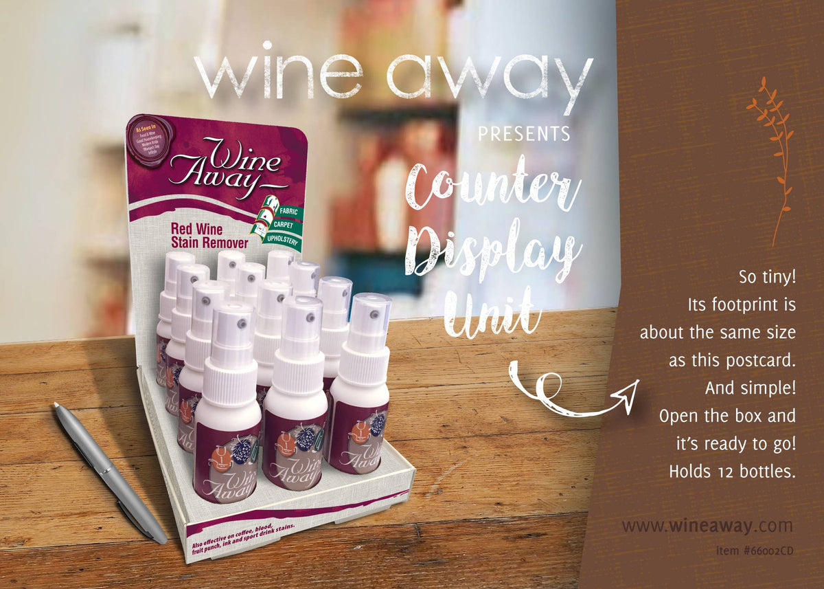 Wine Away 2 oz. Counter Display