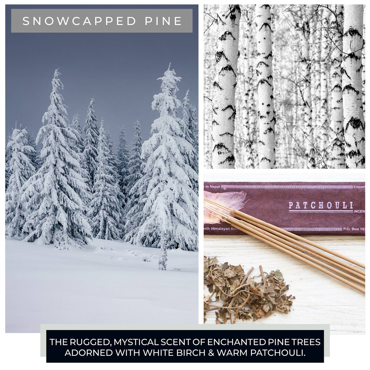Snowcapped Pine KOTL Papa Candle (34oz.) – Snowcapped Pine