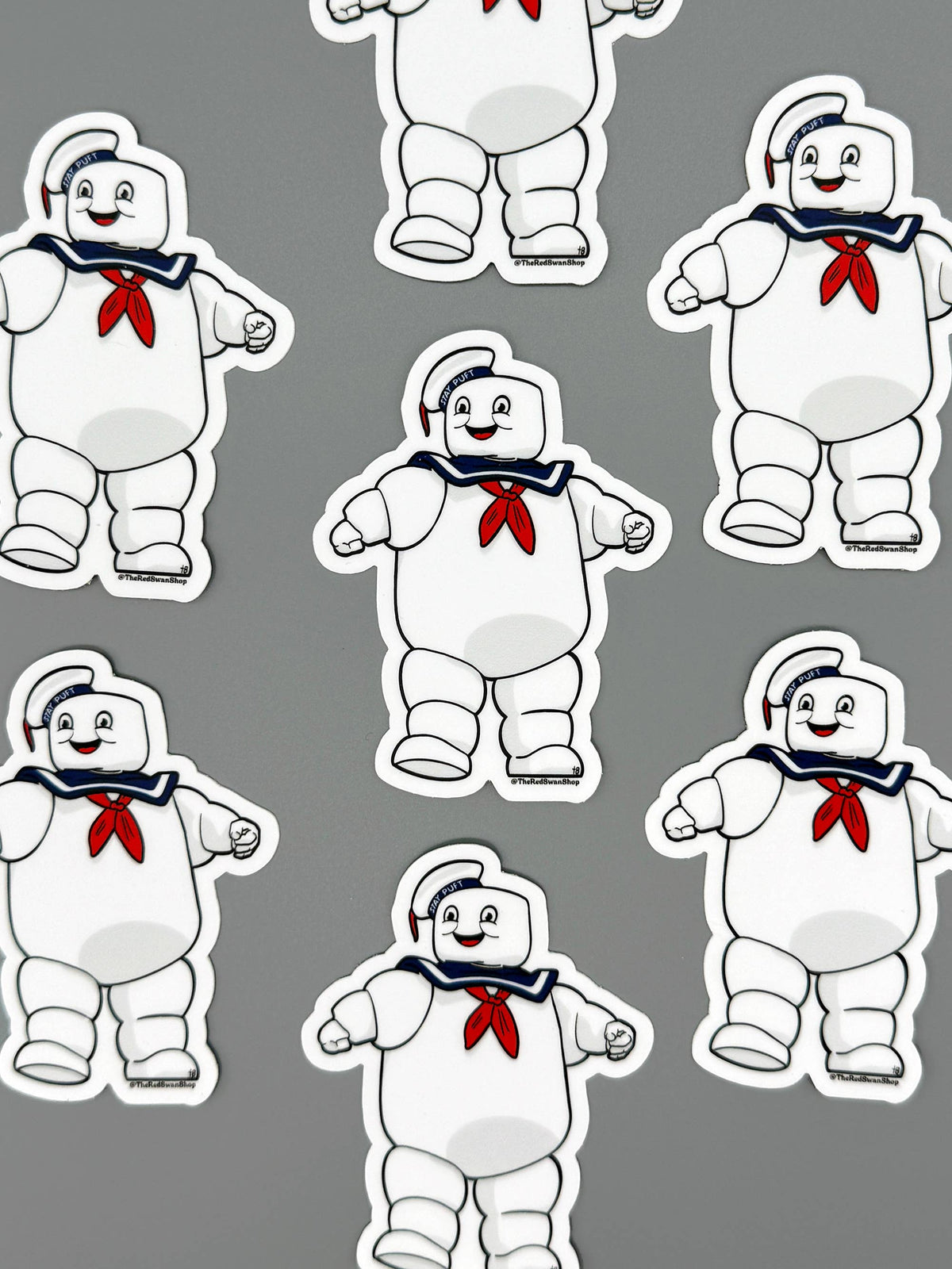 Stay Puft Marshmallow Man - Ghostbusters Vinyl Decal Sticker