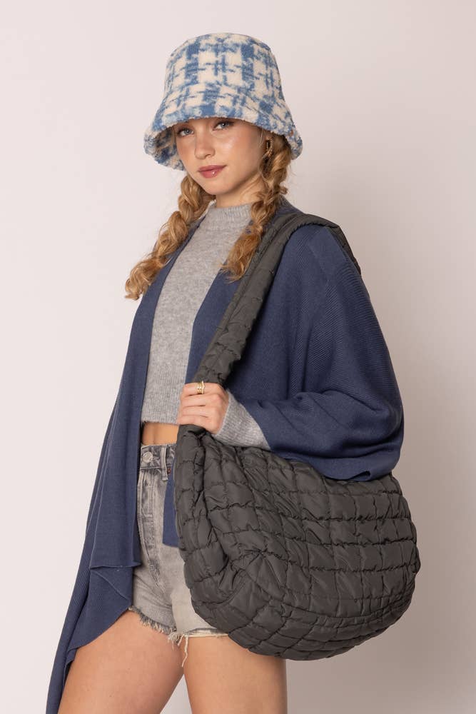 Cora Large Quilted Puffer Women's Tote Bag