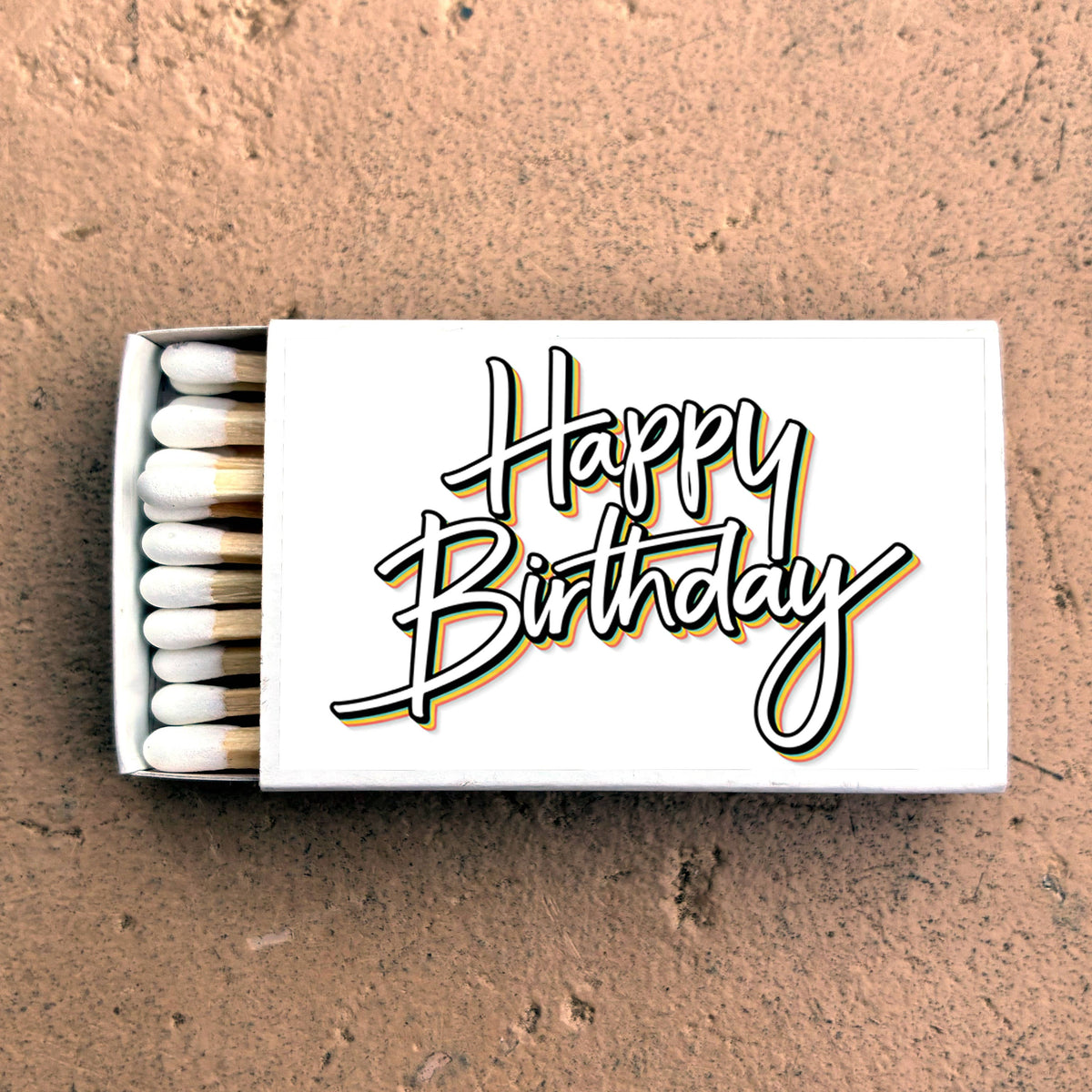 Matches • Happy Birthday • Home Decor for Candles &amp; Incense