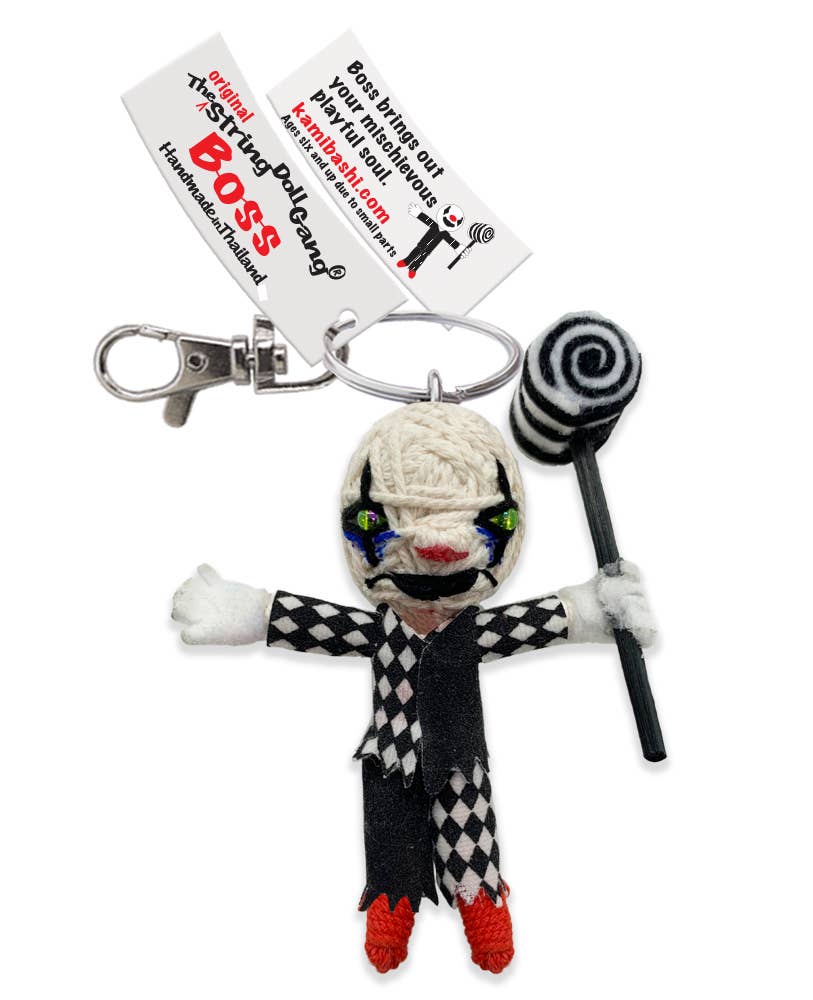 Boss String Doll Keychain